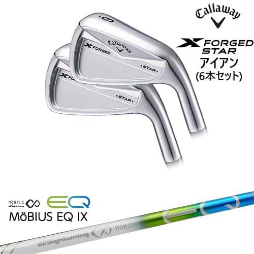 X FORGED STAR IRON 2024年モデル アイアン6本set(5I-PW)[5P]キャ...