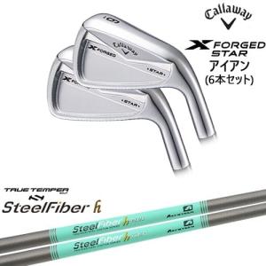 美品 キャロウェイ Xフォージド スター アイアン 2024 (6-9,P)6本 X（キャロウェイゴルフ） キャロウェイ X FORGED STAR 24