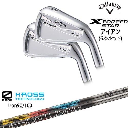 X FORGED STAR IRON 2024年モデル アイアン6本set(5I-PW)[5P]キャ...