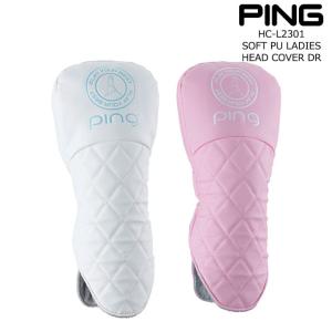 ピン PING HC-L2301 36872 SOFT PU LADIES HEAD COVER DR ヘッドカバードライバー用｜ovdgolfshop