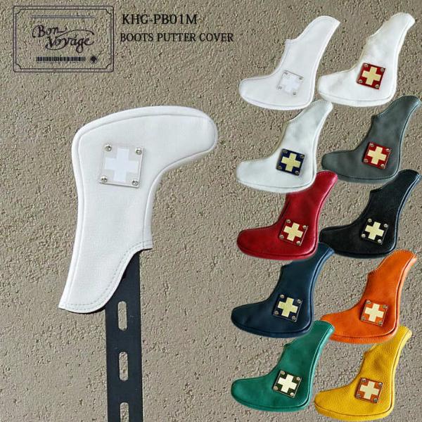 【メール便】木の庄帆布 kinoshoTRANSIT 総革 パターカバー PUTTER COVER ...
