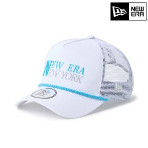 ニューエラ NEW ERA 9FORTY A-Frame トラッカー Rope ホワイト アジャスタブル 14747261