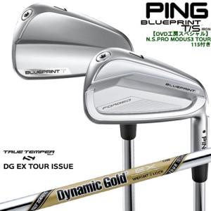 【OVDGOLFオリジナル】純正品をリシャフト ピン BLUEPRINT IRON(T/S) ブループリントアイアン6本セット(5I-PW) DGEX TOUR ISSUE ツアーイシュー｜ovdgolfshop