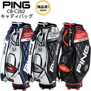 ☆在庫品のみ☆【値下げしました】【検品済】ピン/PING/P-CB-C202/キャディバッグ/CaddieBag/9.5型47インチ対応/口枠4分割｜ovdgolfshop