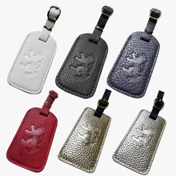 アドミラル ADMIRAL 革カバーネームプレート 非売品 6色 ネームタグ 名札 刻印サービス