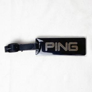 ピン PING ネームプレート 非売品 ブラック ネームタグ