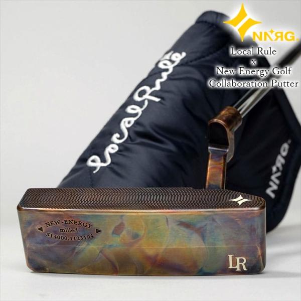 NEW ENERGY GOLF×LOCAL RULE コラボ パター ピン型(ブレード型) 右用 ニ...