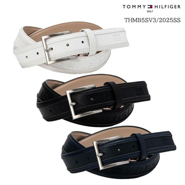 トミーヒルフィガー TOMMY HILFIGER THMB5SV3 BELT ベルト ロゴ エンボス