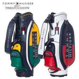 【検品済】2021FW トミーヒルフィガー TOMMY_HILFIGER THMG1FC3 カートキャディバッグボックスロゴ カート 9型46インチ対応 口枠5分割