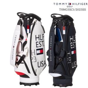 【バッグ特典】【入荷しました】トミーヒルフィガー THMG3SC1 TOMMY HILFIGER カートキャディバッグ シーズナル 軽量 9.5型 9分割｜ovdgolfshop