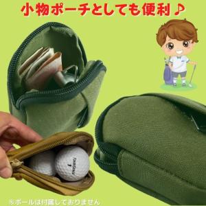 ミリタリー ゴルフ ボールケース ボールホルダ...の詳細画像5