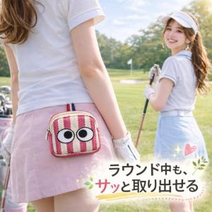 ゴルフ ポーチ ミニ ボールポーチ ティーケー...の詳細画像1