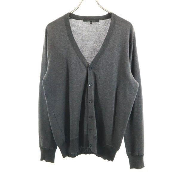 【上質素材のオーバーサイズカーデ】 DESIGNWORKS（デザインワークス）ウール・シルク・綿混　...