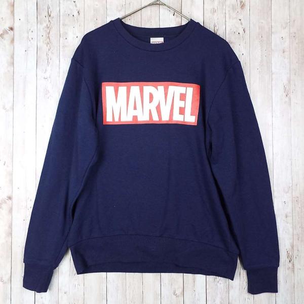 映画「マーベル」MARVEL MCU ボックスロゴ BOXLOGO 長袖　スウエット　トレーナー｜ネ...
