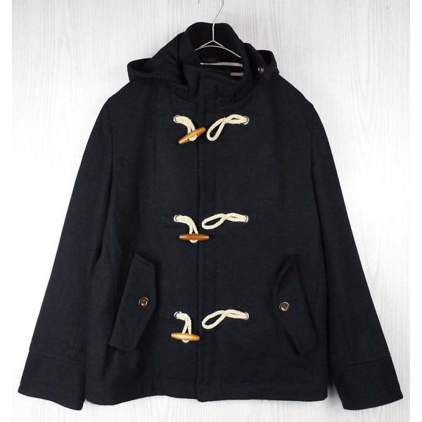 【人気のメルトン素材】field/dream フィールドドリーム フロントジップ 斜めポケット ミド...