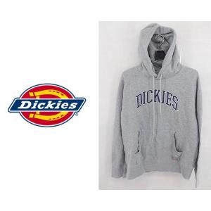 ビックシルエット＆ロゴ入り｜Dickies ディッキーズ 裏起毛 長袖プルオーバー（パーカー）｜サイ...