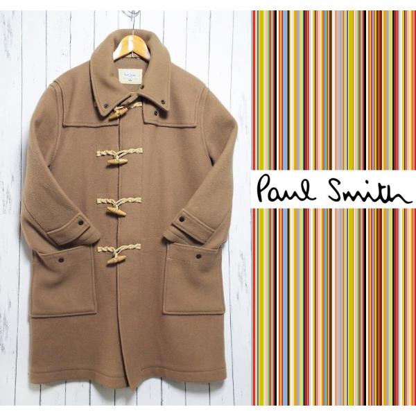 冬の定番コート｜ポールスミス（Paul Smith）キャメルカラー　ダッフルコート｜サイズ：M｜US...