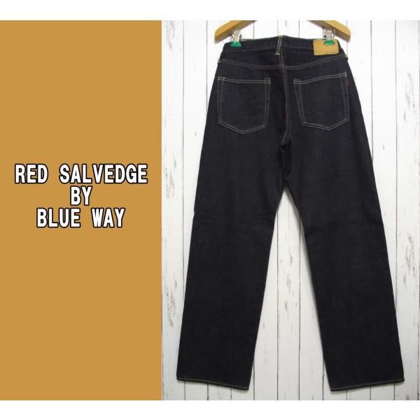 希少なBLUE　WAYのヴィンテージデニム【新品】【RED SALVEDGE】太めラインのインディゴ...