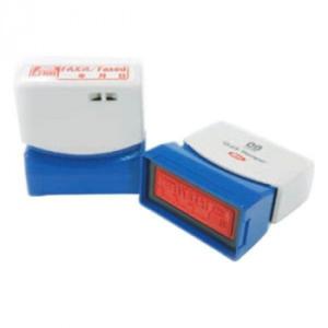 クイックスタンパー 既製品 イラスト・英文入り 13×42mm(Mタイプ) FAX済 QMY-29