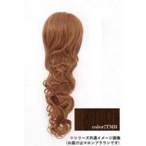プリシラ ストレッチウィッグ ゴージャスリッチカール AC-80 耐熱　TMB・マロンブラウン