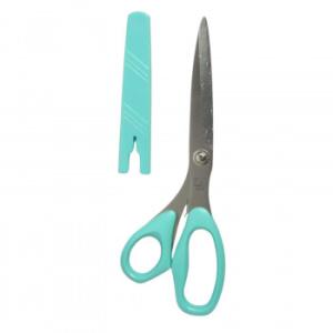 美鈴 パステルタッチ はさみ キャップ付 200mm グリーン 885-1