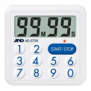 A＆D 防滴タイマー 100分 強力マグネット内蔵 AD5708