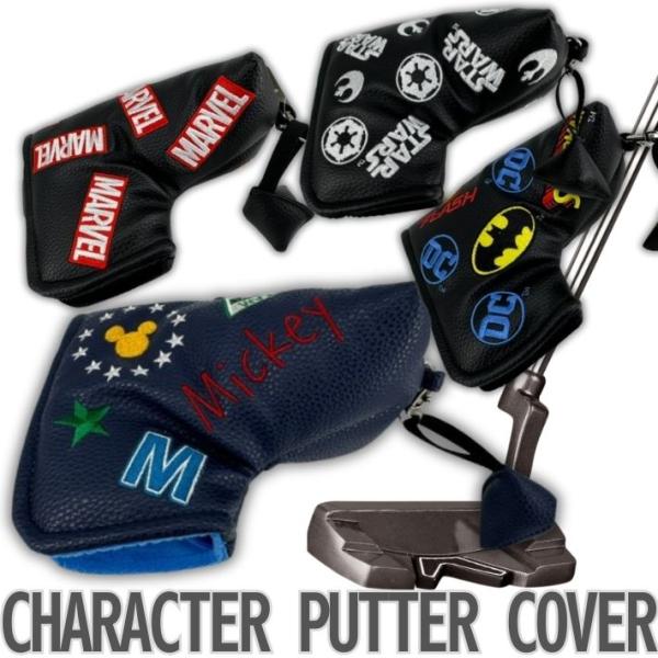 パターカバー ピンタイプ パターヘッドカバー キャラクター おしゃれ ゴルフ キャラクター スパイダ...