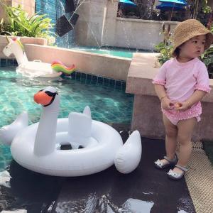 赤ちゃん 浮き輪 足入れ フロート ベビー 子...の詳細画像2