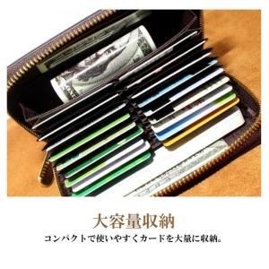 高品質 財布 ラウンドファスナー PUレザー ...の詳細画像5