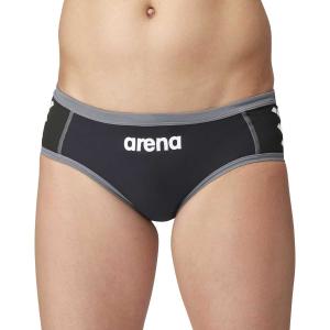 アリーナ 男性用 練習水着 ブーメラン arena ECOタフスーツ Vタフ FSA2620-BKWH-L 返品種別B