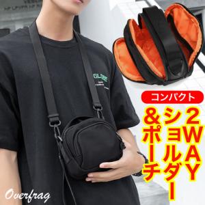 【3層構造】ワンショルダーバッグ メンズ レディース 撥水 防水 ミニショルダー スマホポーチ 軽量 小さめ メッセンジャーバッグ 旅行 アウトドア 斜め掛け