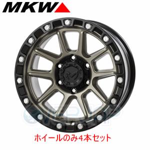 ホイール4本セット MKW MK-46 グロスブラック (GlossBlack) 17