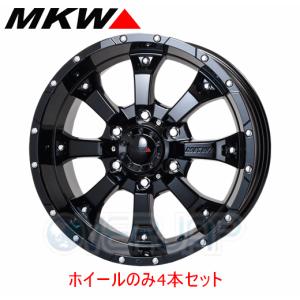 MKW MK46 ホイール ブラック4本セット ホイール4本セット MKW MK-46 グロスブラック (GlossBlack) 18
