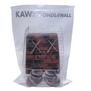 【中古】KAWS カウズ x MEDICOM TOY Wonder Wall ワンダーウォール BROWN 茶｜overlap