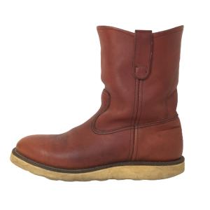 【中古】REDWING レッドウィング 8866 ペコスブーツ 8.5E 26.5cm 犬タグ 98年製 赤茶 オロラセット メンズ レディース｜overlap