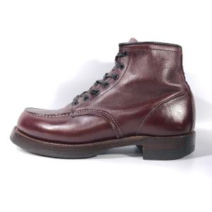 【中古】【美品】RED WING レッドウィング 9010 ベックマン BECKMAN ブーツ モックトゥ ブラックチェリー US 8D 26cm｜overlap