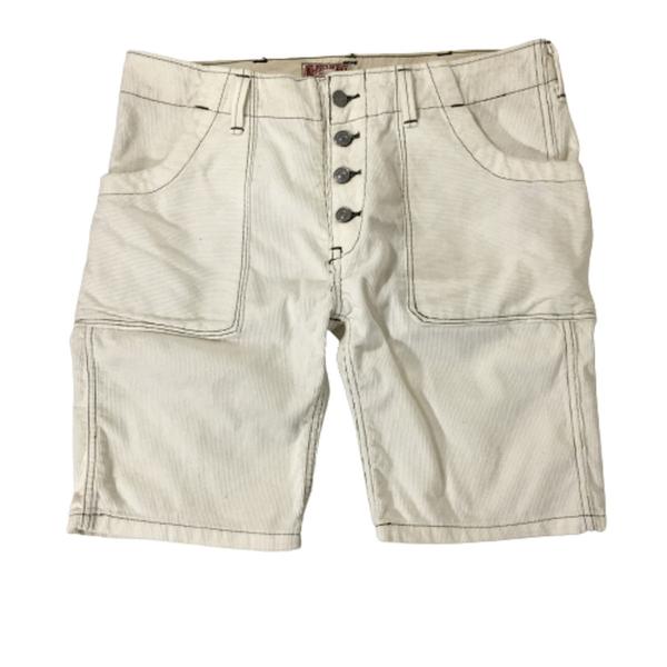 ONE PIECE OF ROCK ワンピースオブロック ハーフパンツ コーディロイ ホワイト ショ...