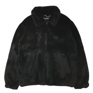 Supreme シュプリーム Faux Fur Bomber Jacket 17SS フェイクファー ボンバージャケット 黒 M｜overlap