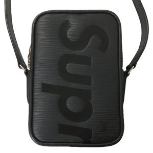 Supreme シュプリーム Louis Vuitton ルイヴィトン ダヌーブPPM ショルダーバッグ エピ ノワール M54789｜overlap