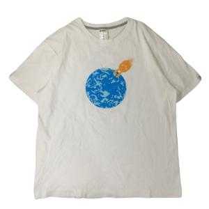 CUNE キューン Tシャツ 半袖 宇宙  白 ホワイト  XL