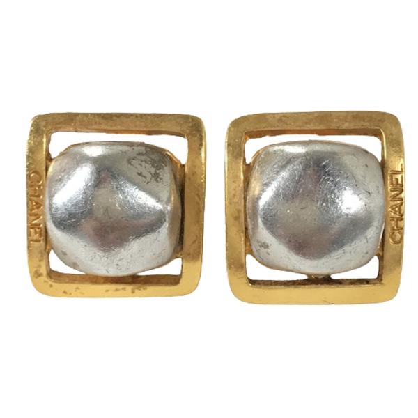 CHANEL シャネル イヤリング フェイクパール ビンテージ ゴールド 98A 2個セット