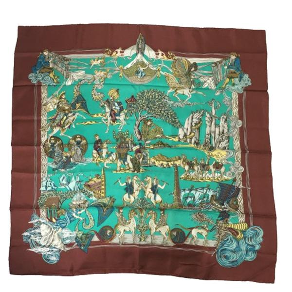 エルメス HERMES カレ90 CARRE シルクスカーフ 絹糸の赴くままに au fil de ...