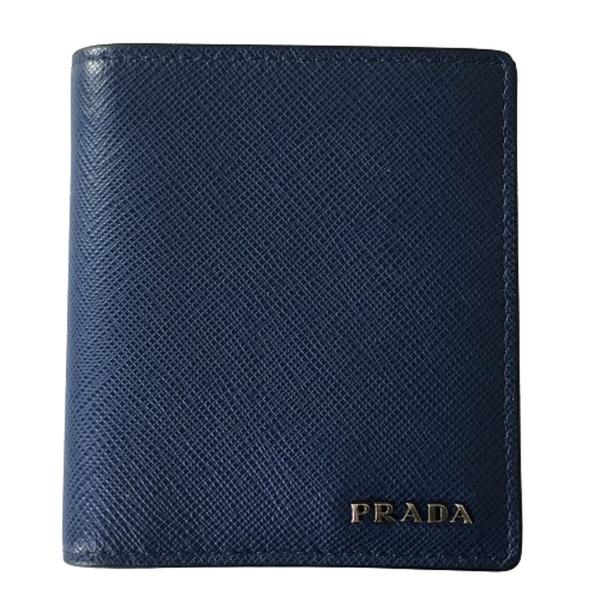 PRADA プラダ 2M0004 C5S SAFFIANO BICOLO サフィアーノ 2つ折り札財...