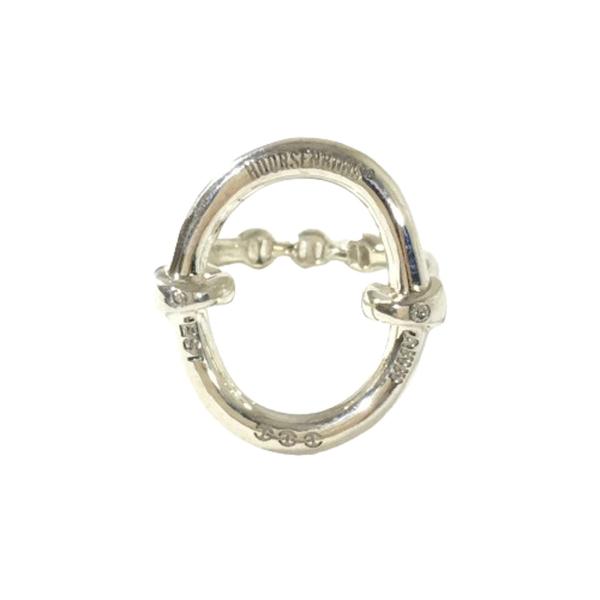 HOORSENBUHS?ホーセンブース?オーバルリング 2ポイントダイヤ シルバー Oval Rin...