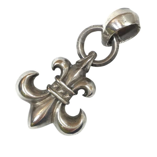 CHROME HEARTS クロムハーツ ネックレス BSフレアペンダント wベイル BS FLUE...