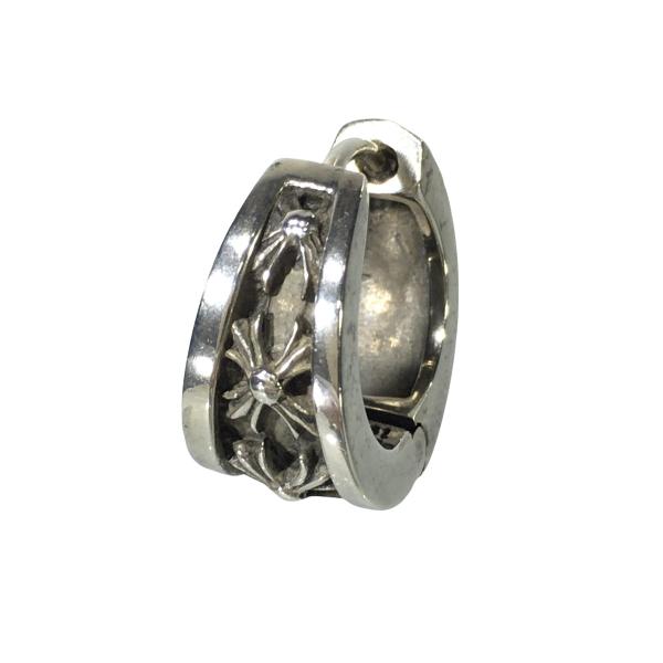CHROME HEARTS クロムハーツ ピアス ナローVバンドCHX NARROW V-BAND ...