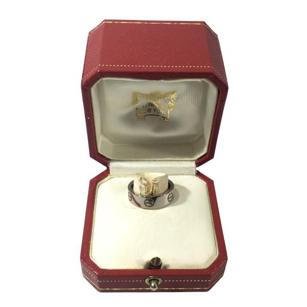 Cartier カルティエ ラブリング ホワイトゴールド K18WG  13.5号(#54)