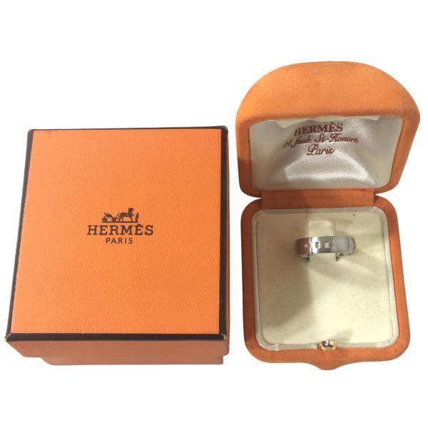 HERMES エルメス ヘラクレスリング ホワイトゴールド K18WG 14号(#54)
