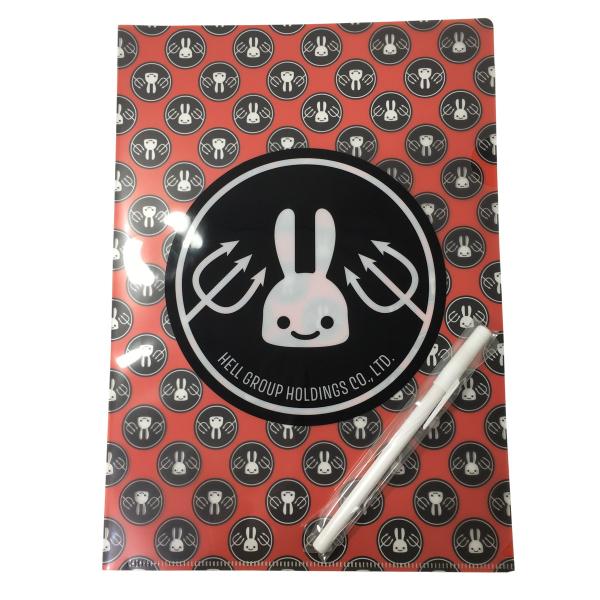 CUNE キューン クリアファイルボールペンセット