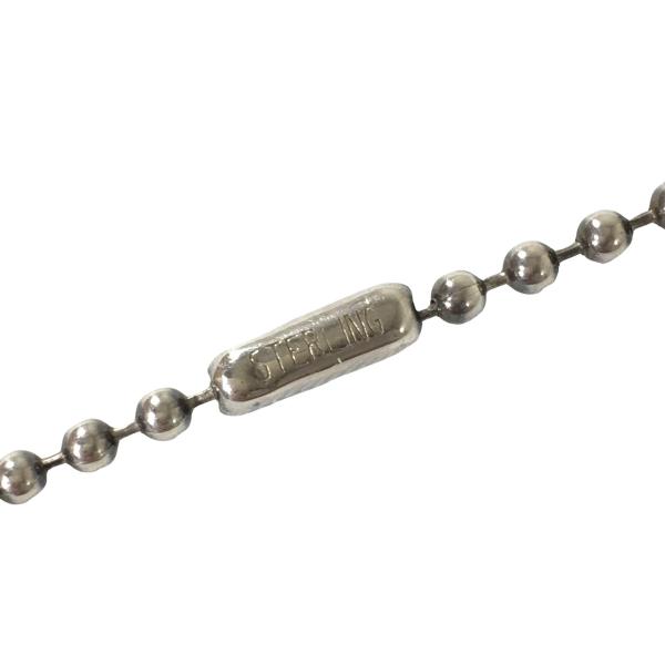 CHROME HEARTS クロムハーツ ネックレス 純正 ボールチェーン シルバー BALL CH...